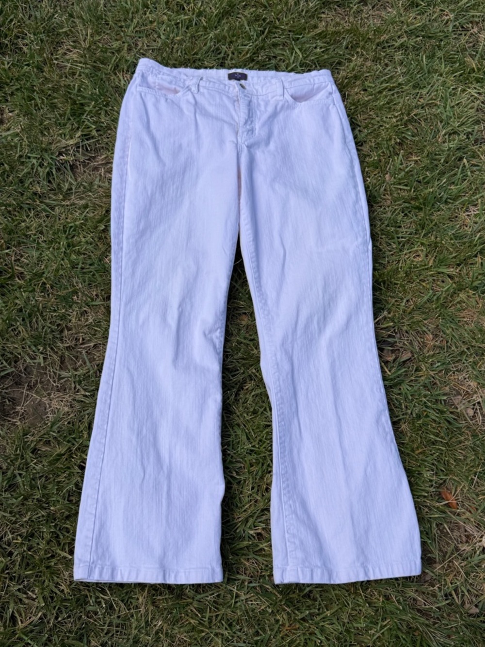 NYDJ White Boot Cut Jeans